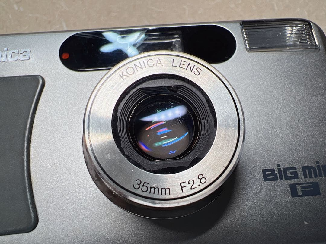 フィルムカメラ Konica Bigmini F コンパクトフィルム