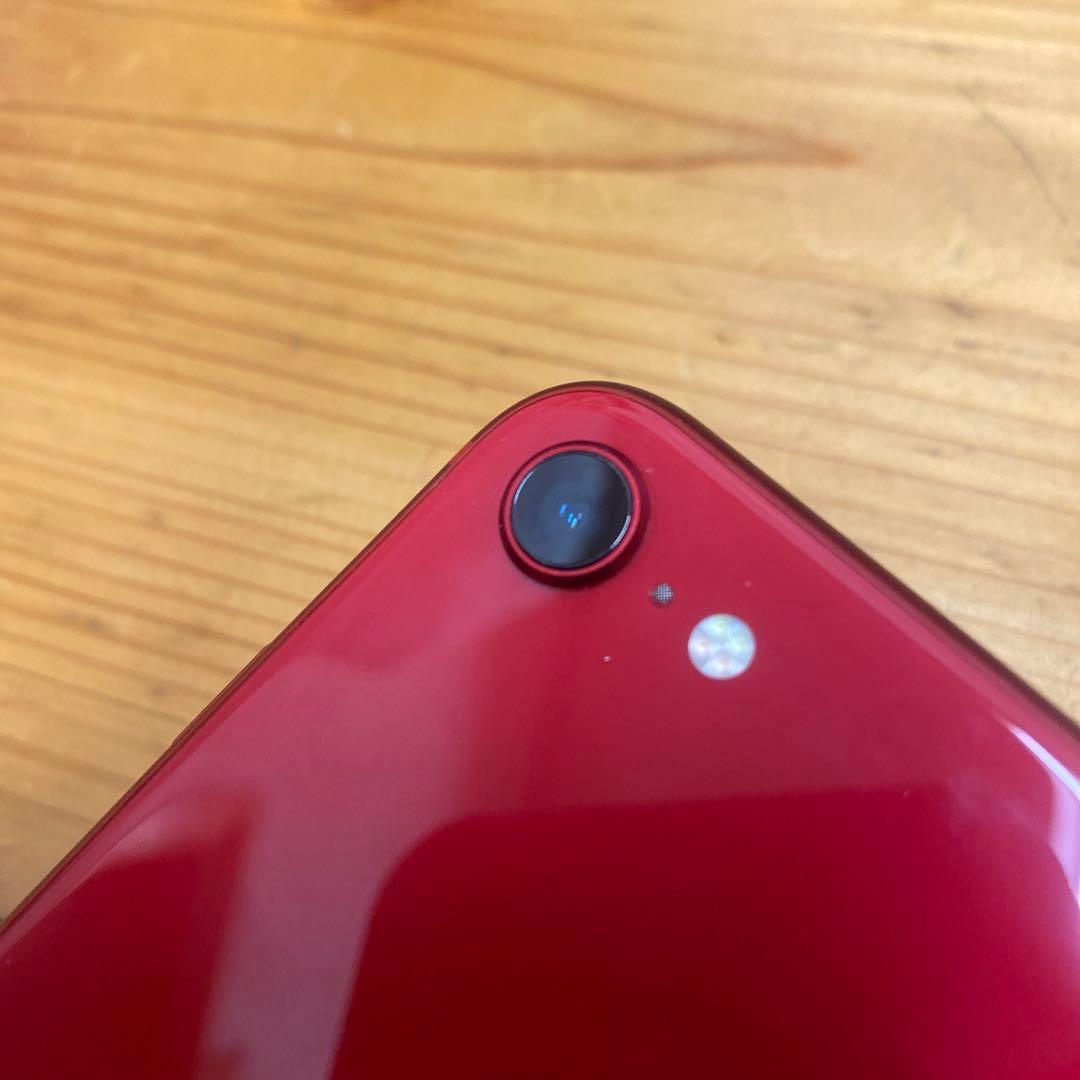 iPhone SE2 RED 128GB 電池残量99% SIMフリー