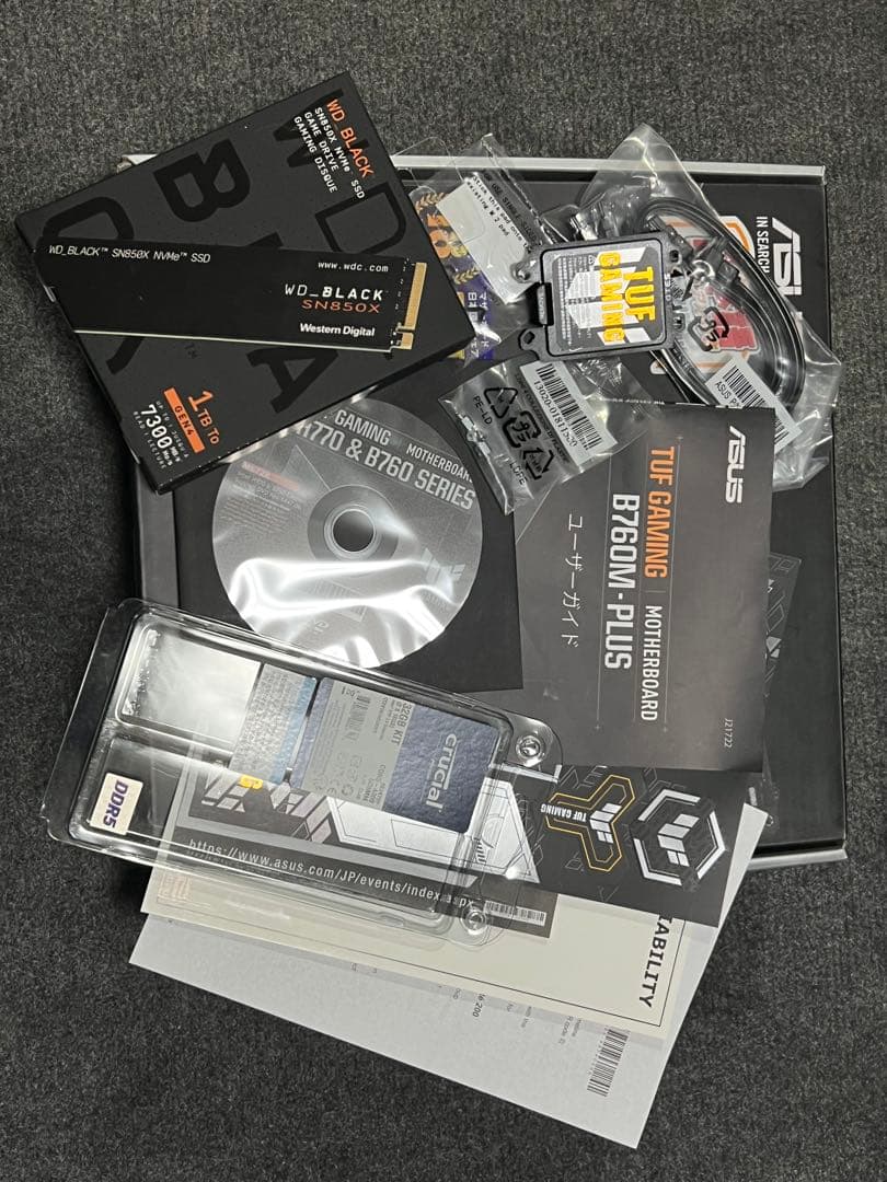 省電力自作PC【CPU Core i5 14500T DDR5メモリ32GB】