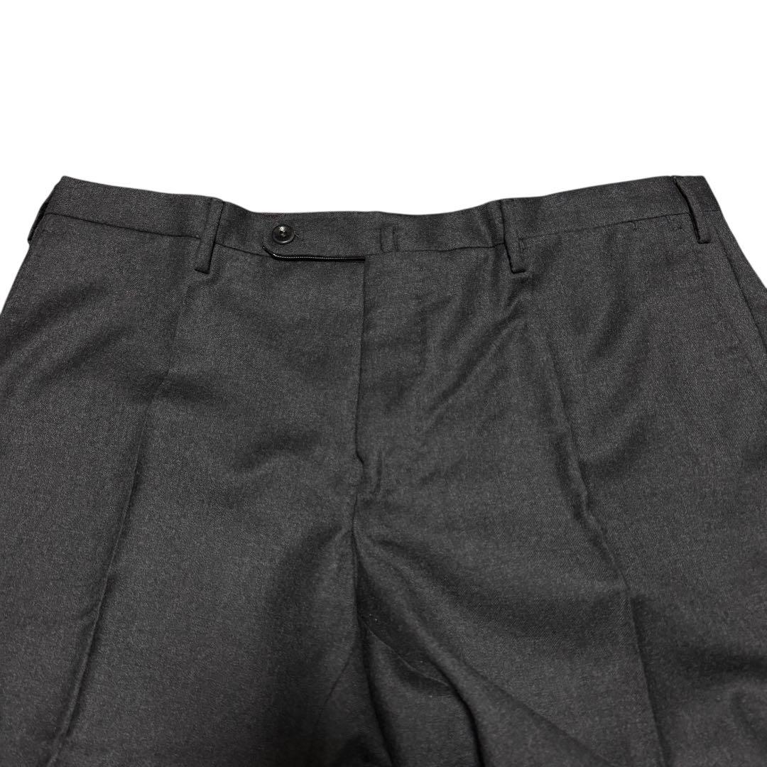 INCOTEX SUPER 100’S フランネル ウール スラックス 52
