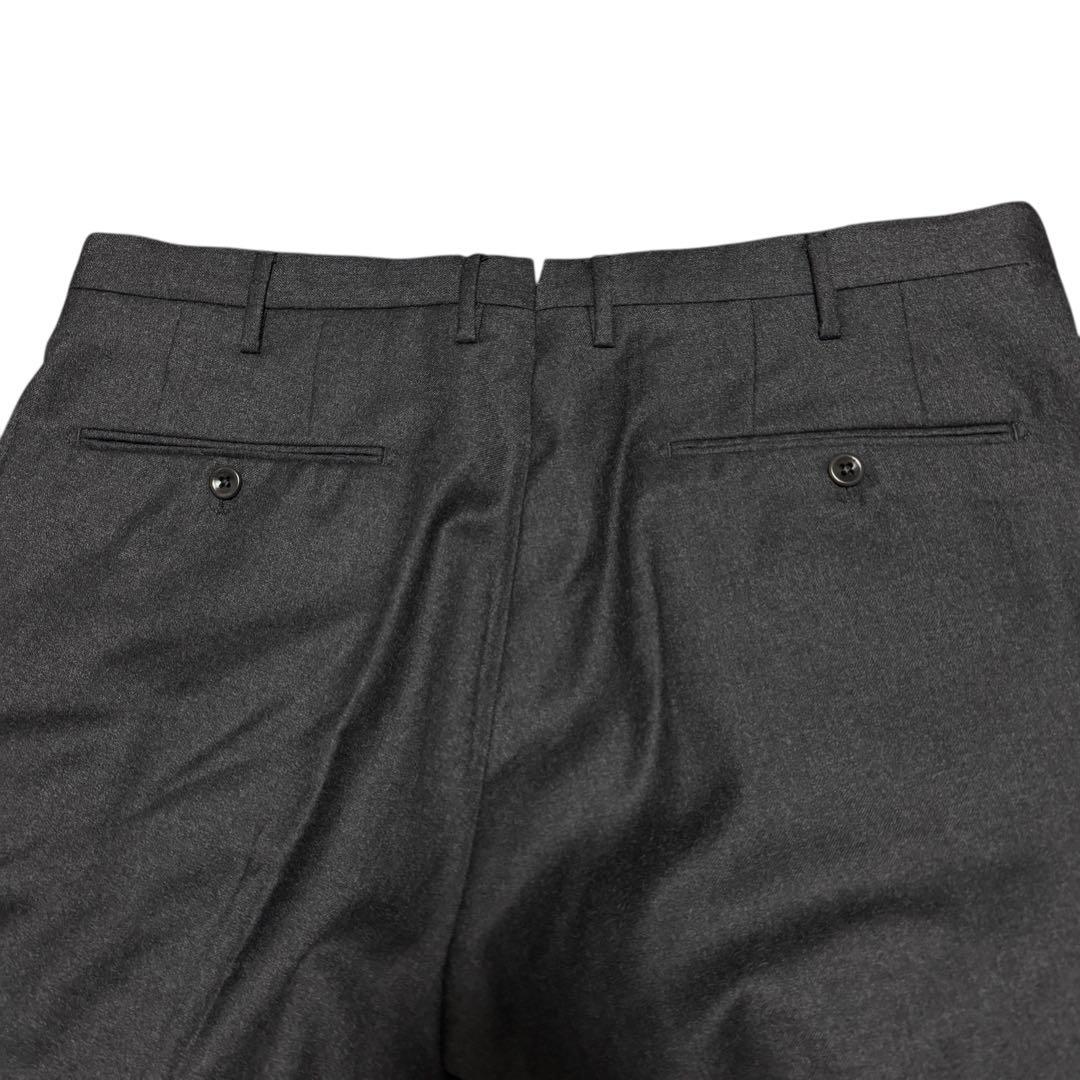 INCOTEX SUPER 100’S フランネル ウール スラックス 52