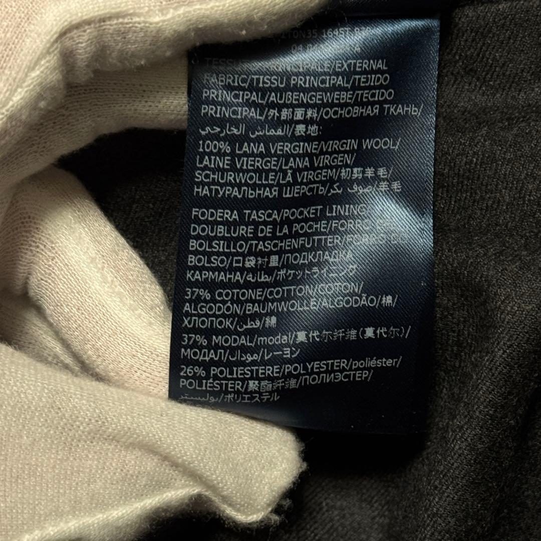 INCOTEX SUPER 100’S フランネル ウール スラックス 52