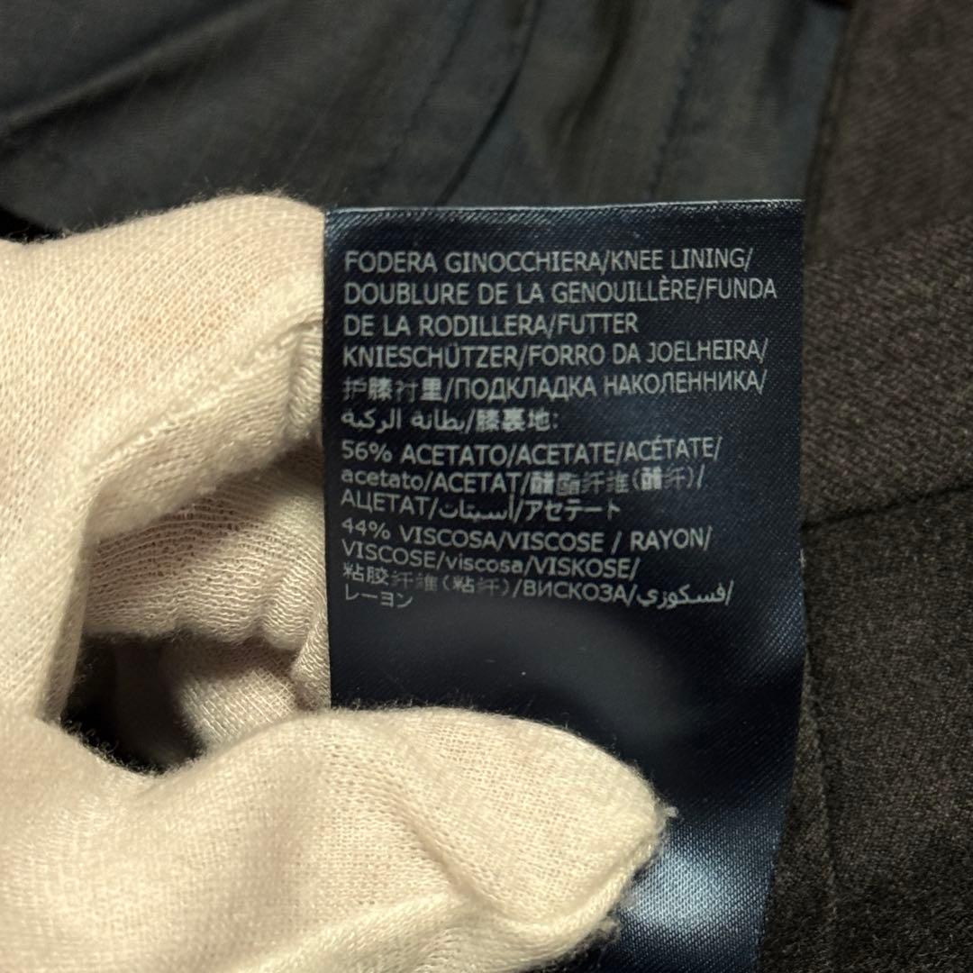 INCOTEX SUPER 100’S フランネル ウール スラックス 52