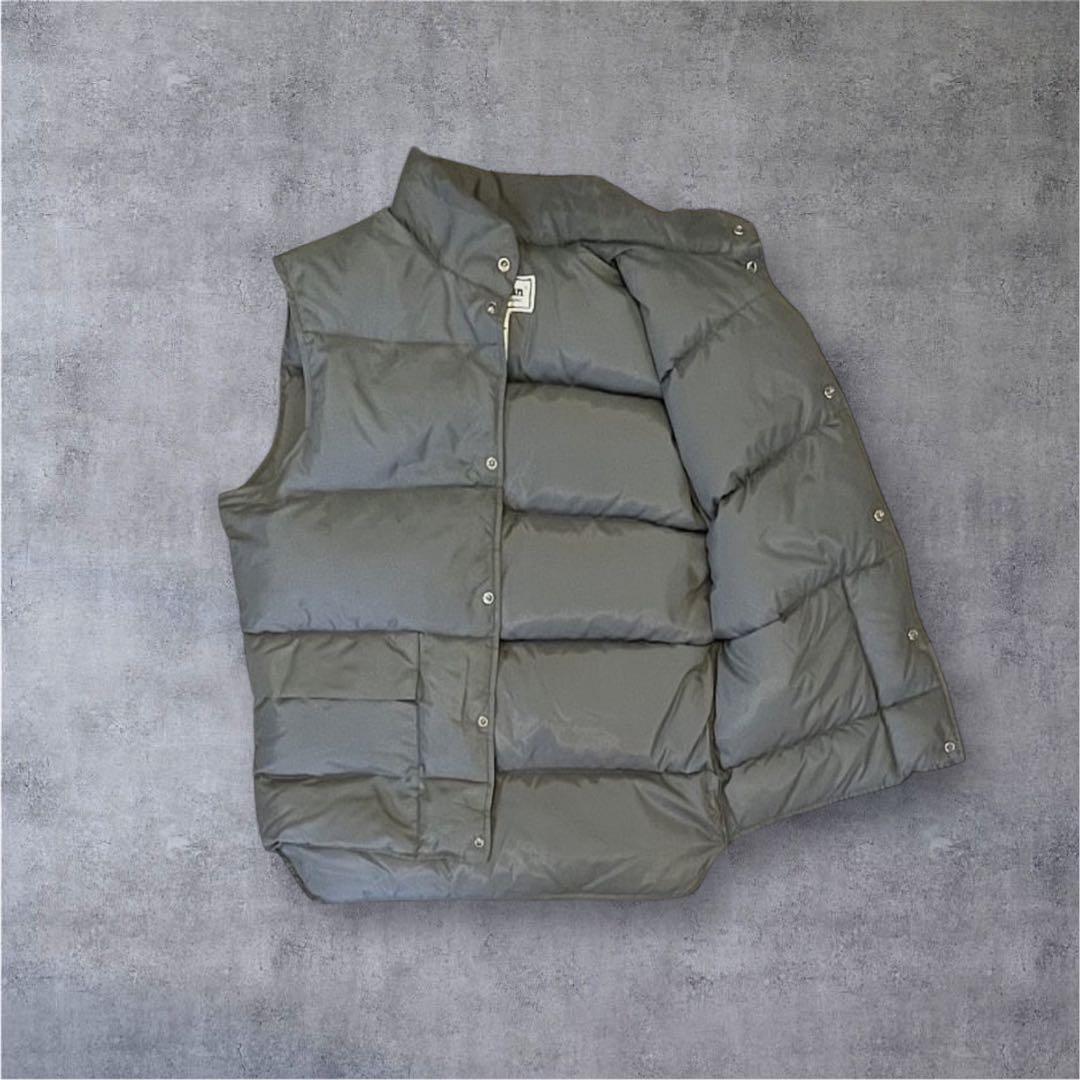 90'S LL Bean グースダウン ダウンベスト グレー