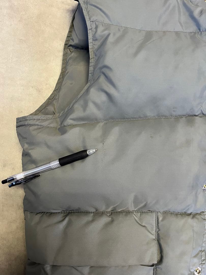 90'S LL Bean グースダウン ダウンベスト グレー