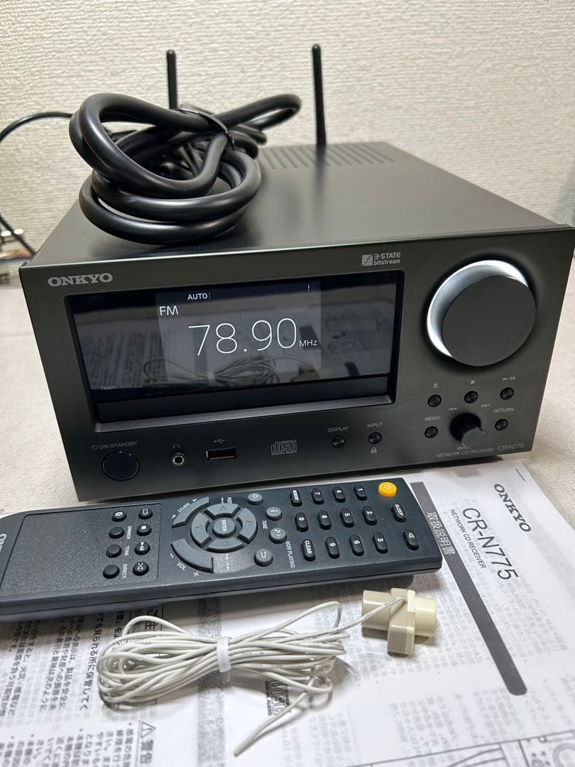 A16 整備ONKYO CR-N775 (B) ネットワークCDレシーバー