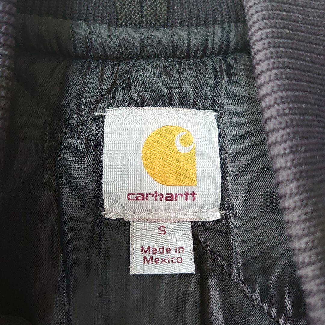 Carhartt　ダックベスト　ブラック　メキシコ製　Ｓサイズ