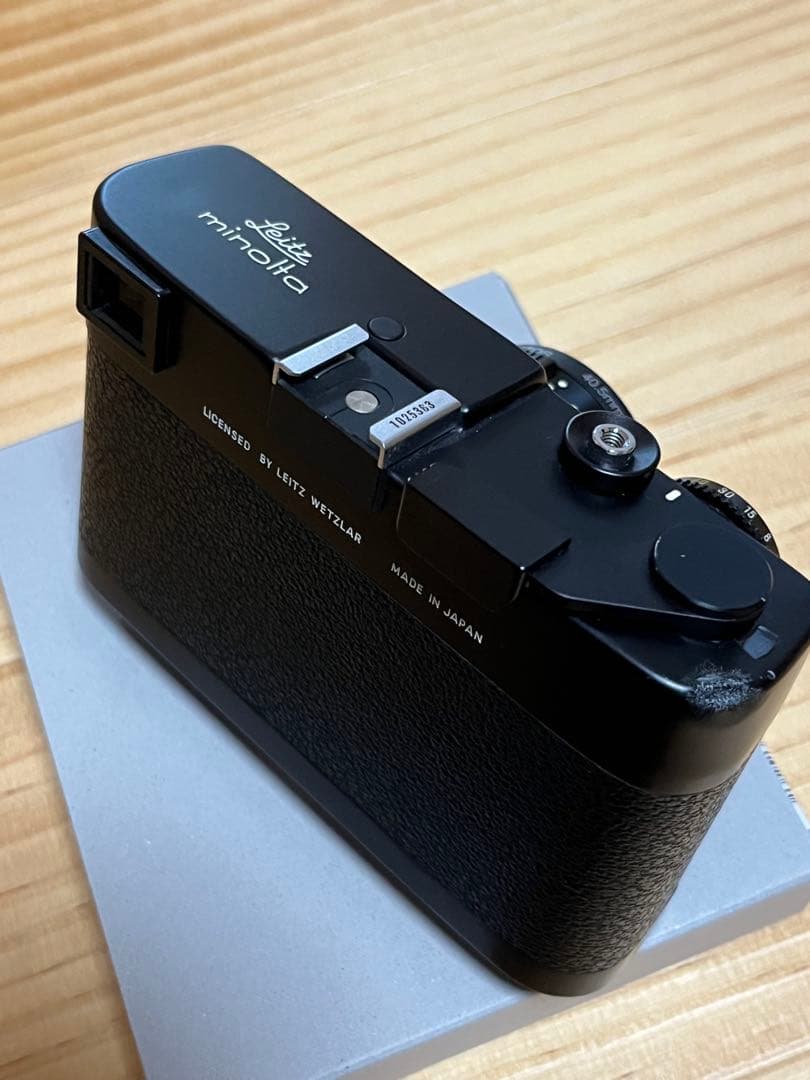 LEITZ minolta CL フィルムカメラ　オリジナルストラップ、ケース付