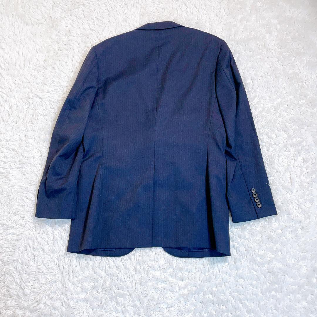 J.PRESS　セットアップスーツ　ネイビー　ストライプ　A5