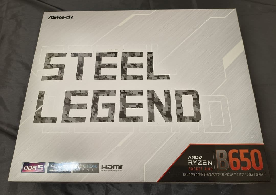 ASRock B650 Steel Legend WiFi マザーボード