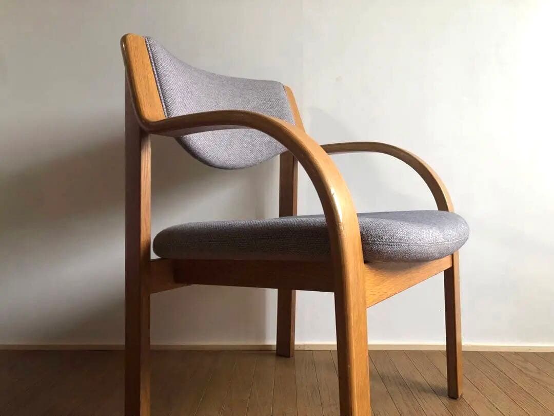 天童木工 ヴィンテージ プライウッド アームチェア ② 北欧インテリア 坂倉準三