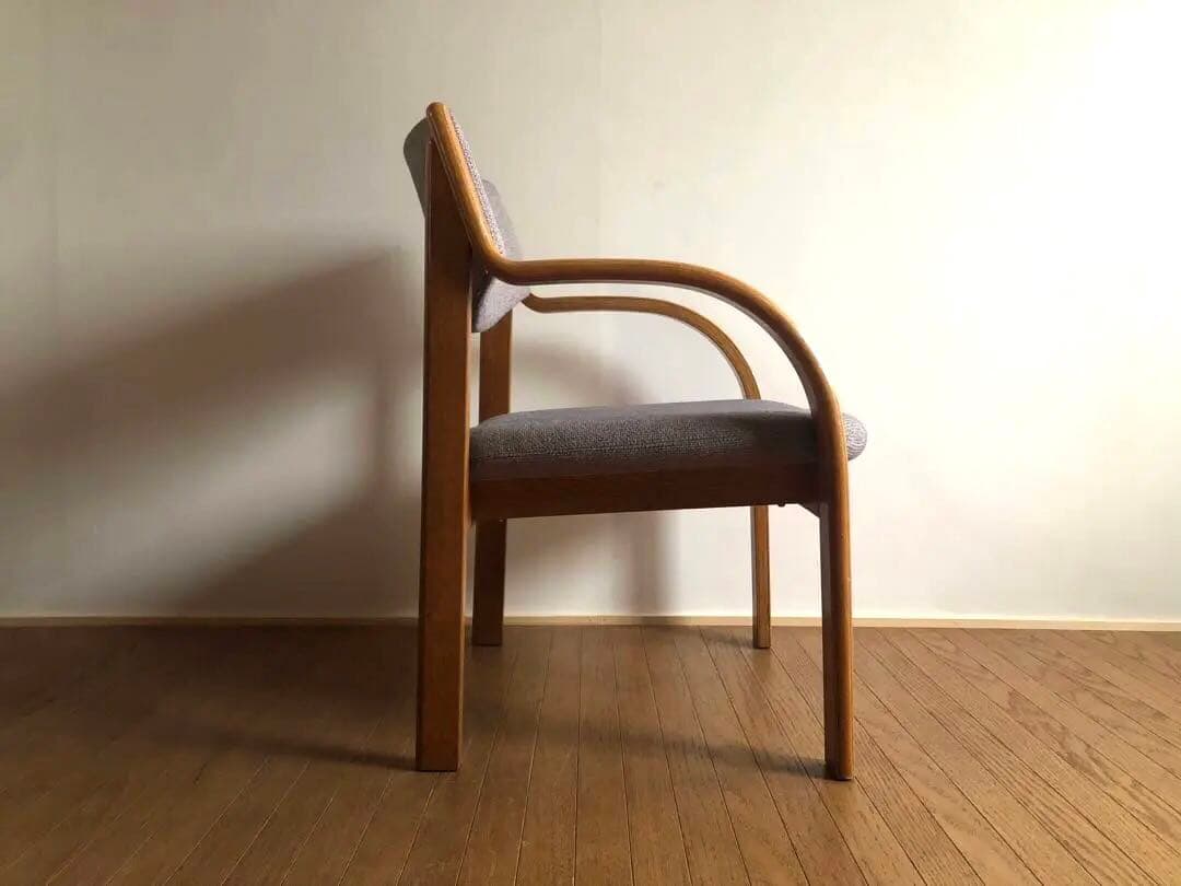 天童木工 ヴィンテージ プライウッド アームチェア ② 北欧インテリア 坂倉準三