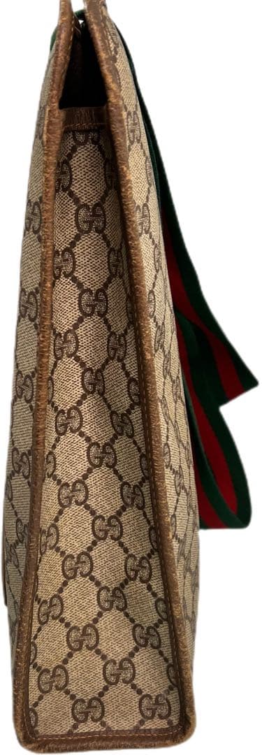 GUCCI GG プラストートバッグ PVC シ エリーライン イタリア製