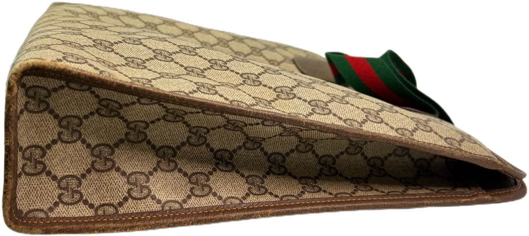 GUCCI GG プラストートバッグ PVC シ エリーライン イタリア製