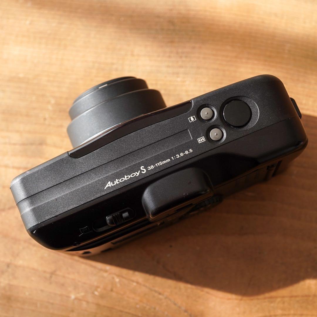 【撮影済み】Canon Autoboy S ブラック　コンパクトフィルムカメラ