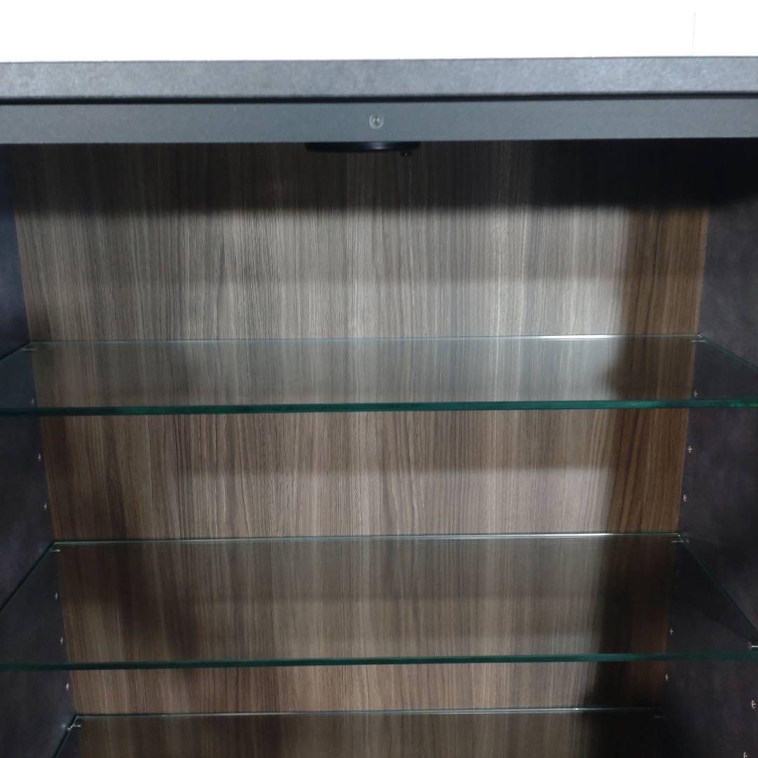 松田家具 コレクションボード シエラ 幅80cm ショーケース G116