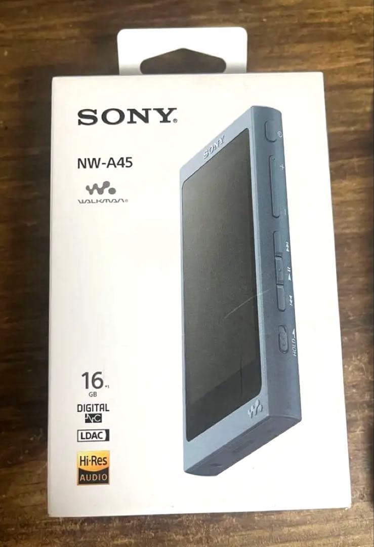 【未開封録音ケーブル付】SONY NW-A45 16GB WALKMAN