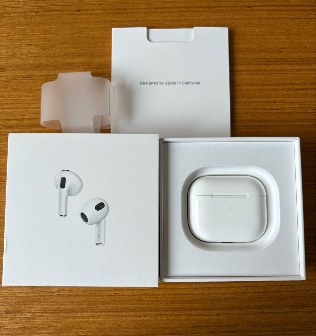 純正Apple☆AirPods第三世代 充電ケース付き