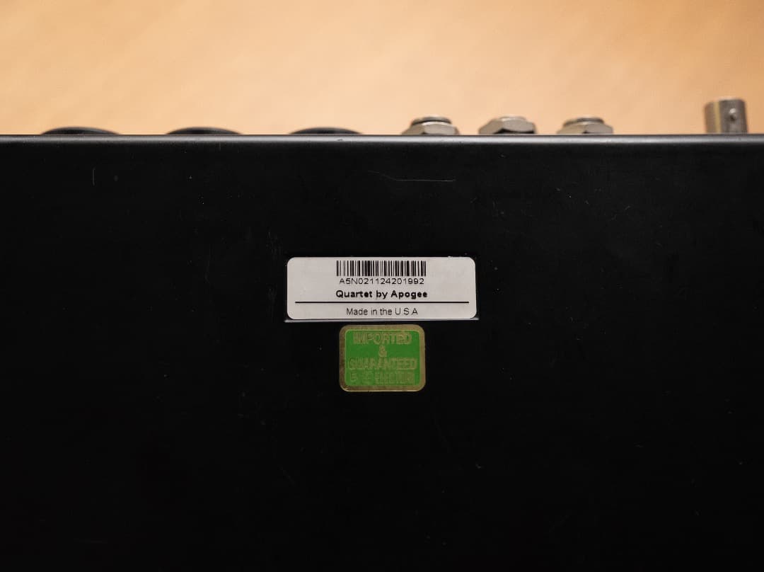 【ジャンク品／動作確認済み】Apogee Quartet（アポジーカルテット）