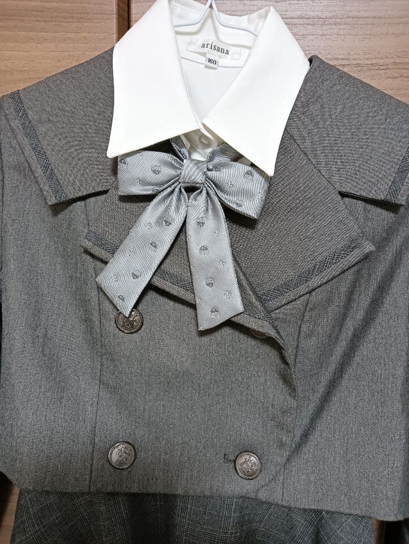 160 卒業式 スーツ フォーマル　卒服　アリサナ　セレモニースーツ　女の子