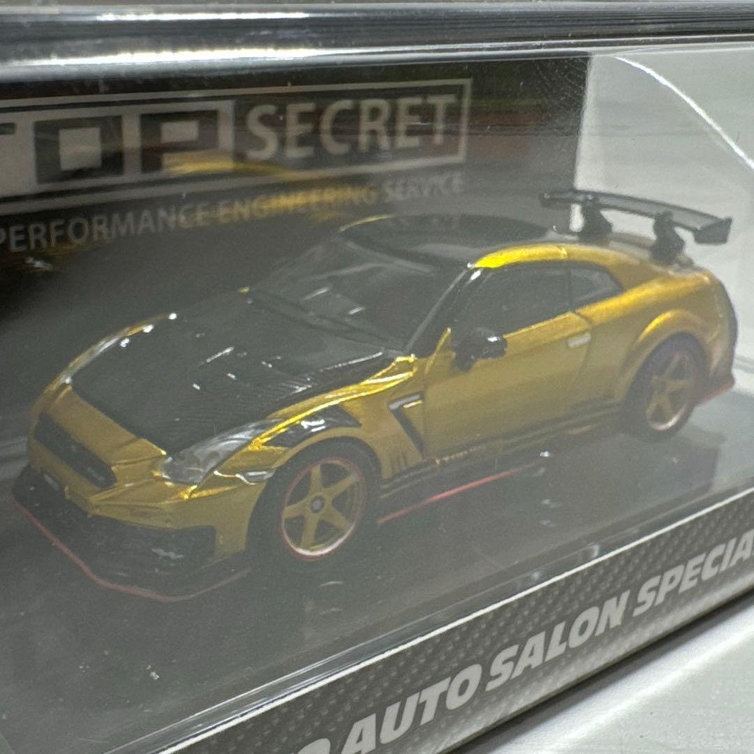 ミニカー TOP SECRET 1/64 R35 GT-R