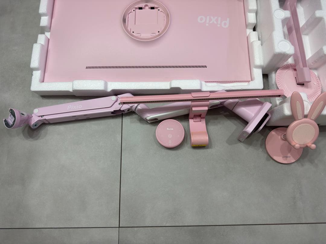 【最終値下げ】Pixio ゲーミングモニター 27インチパステルピンクまとめ売り