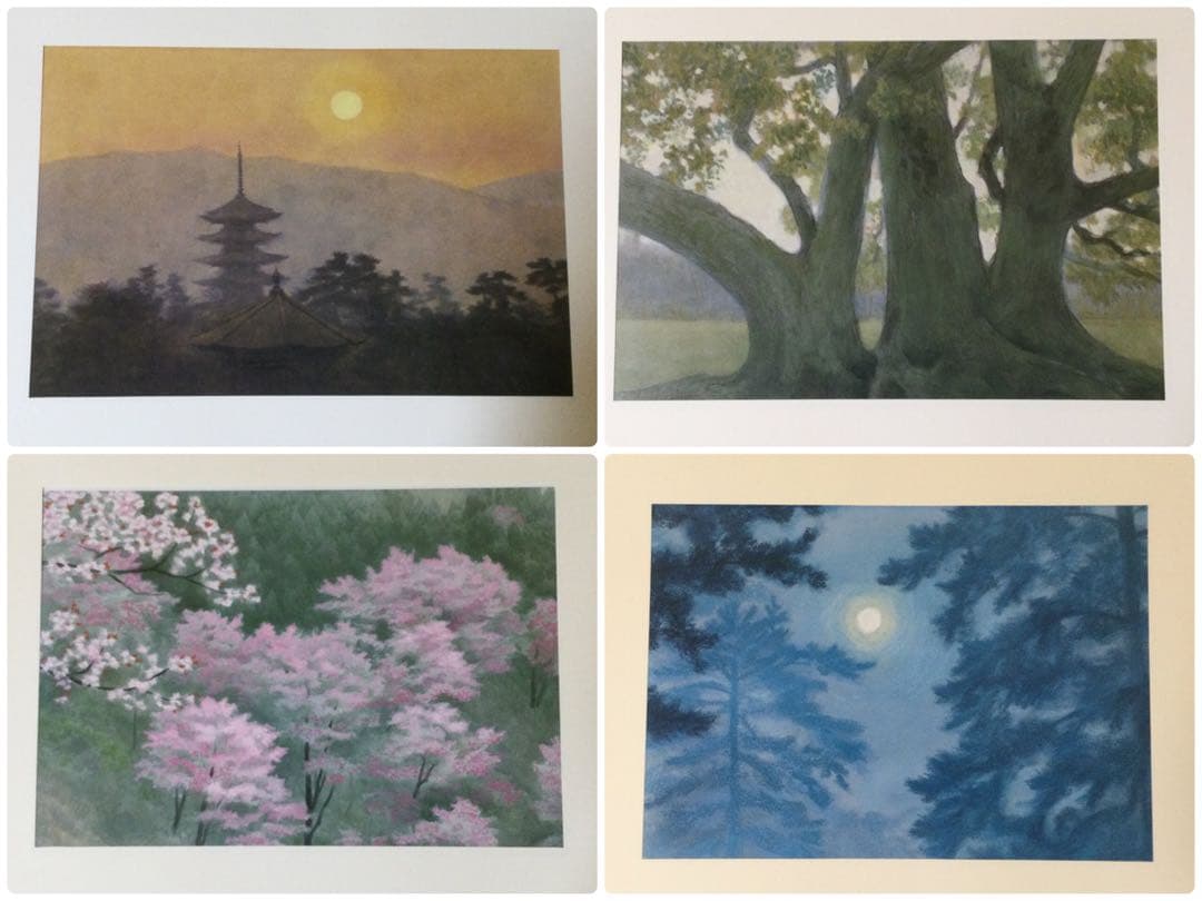 東山魁夷自選習作集『大和春秋』日本経済新聞社 18/20枚 G182