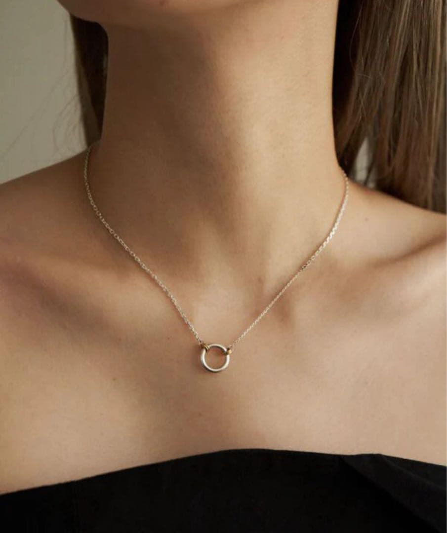 【LORO】loop necklace 01 (40cm)