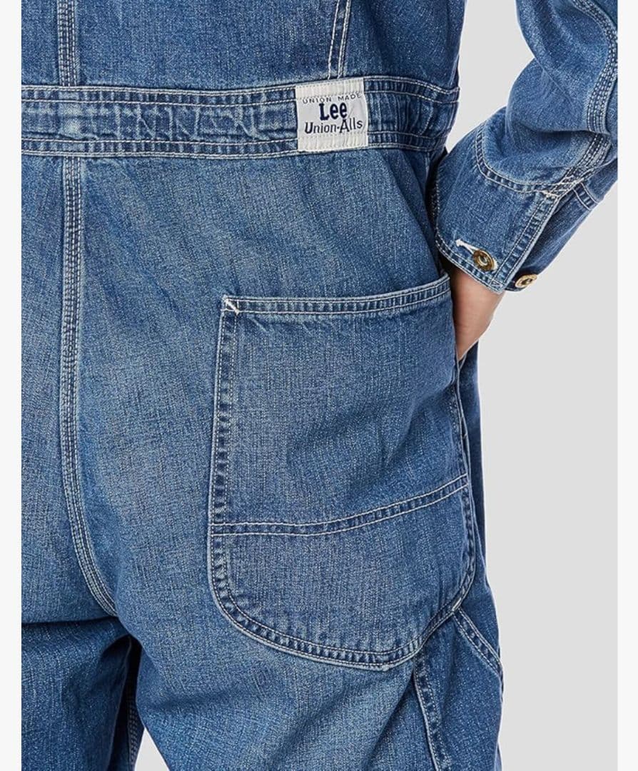 Leeリー ツナギ デニムオールインワン 作業服 男女兼用 新品 メルカリ限定