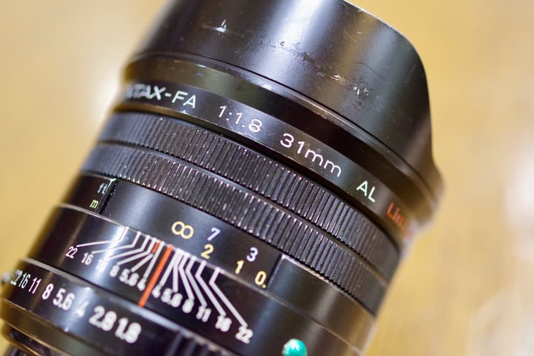 PENTAX-FA 31mm F1.8AL Limited（Black）