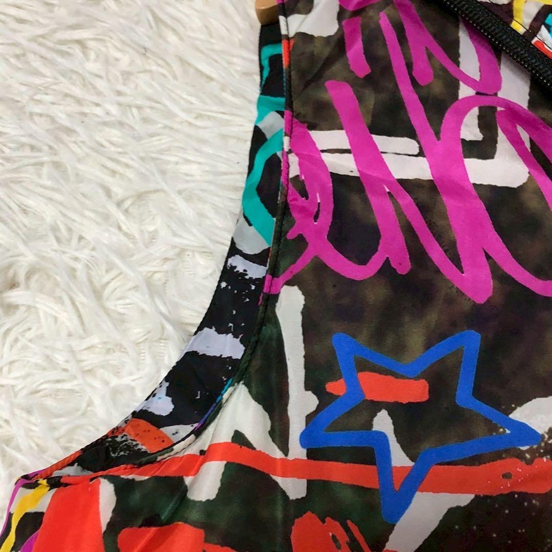 美品◎Dsquared2 ディースクエアード マルチカラー ダウンベスト