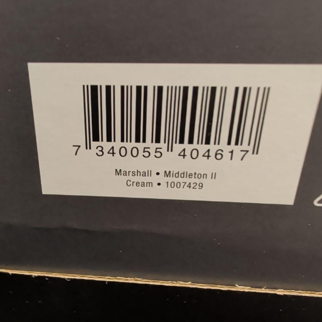 【新品・未開封】Marshall Middleton Ⅱ クリーム