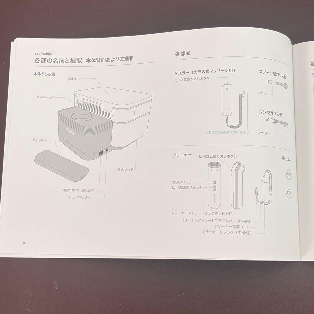 サキナ　ビジュー　フヨウサキナ　スチーマー　サキナ SAQINA BIJOU