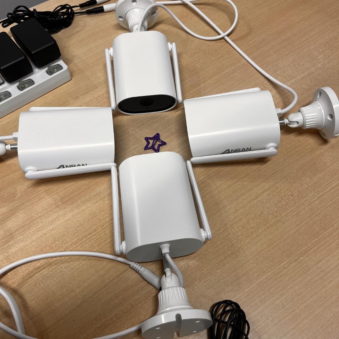 ANRAN AR-W657 NVR ワイヤレス防犯カメラシステム