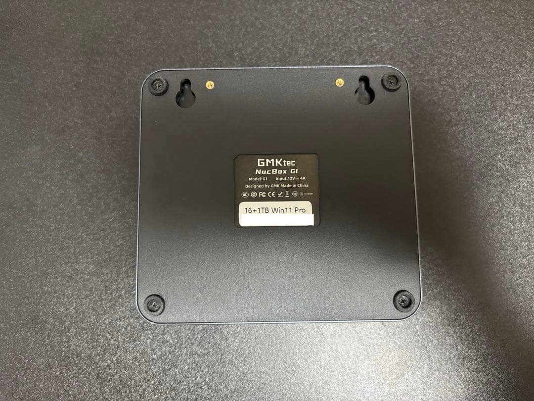 GMKtec G1 ミニPC N95 16GB 1TB Win11Pro