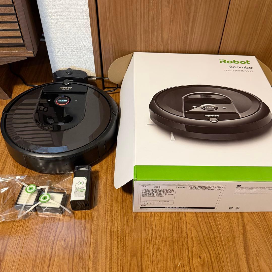 ブラシ類新品　ロボット掃除機 「ルンバ」 i7 ダークグレー i715060