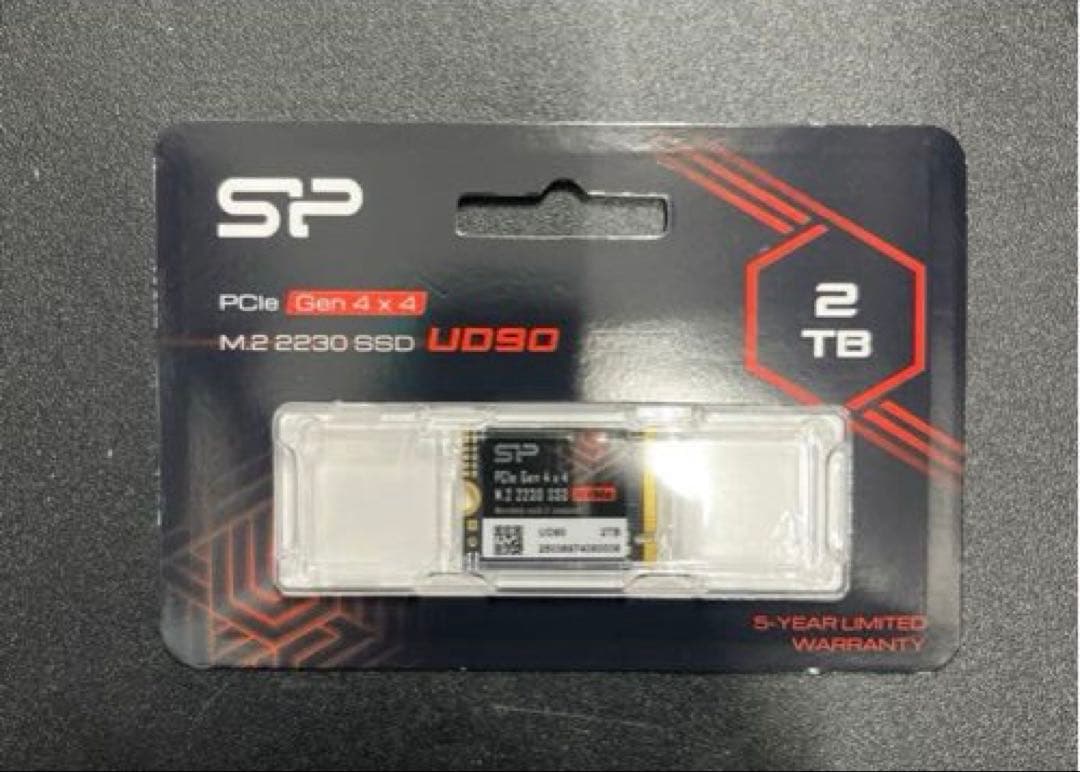 シリコンパワー 2TB NVMe 4.0 Gen4 PCIe M.2