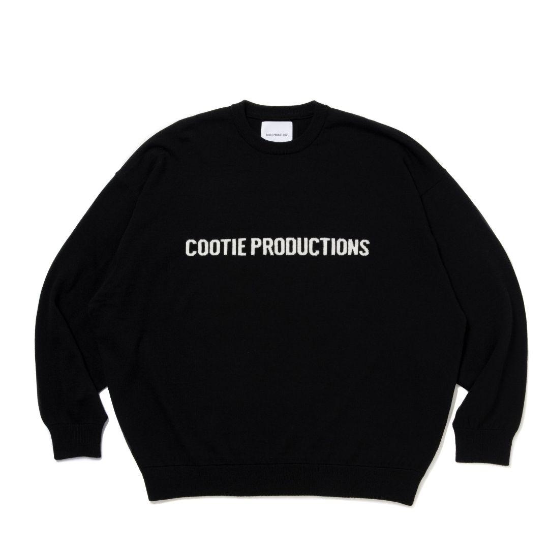トップス COOTIE PRODUCTIONS INTARSIA CREW SWEATER