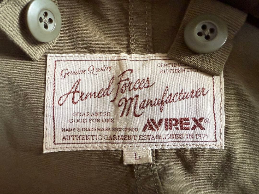 AVIREX アヴィレックス M-65 モッズコートLサイズ