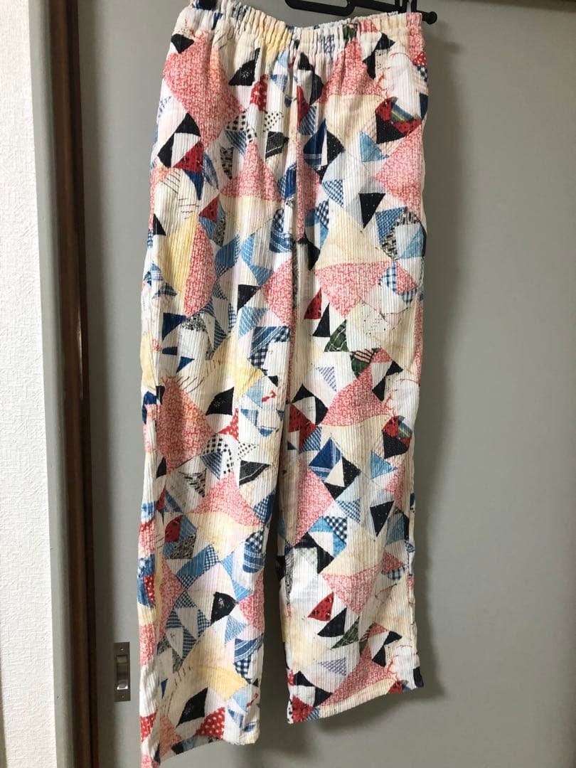 ゴートゥーハリウッド　パッチワークプリントパンツ