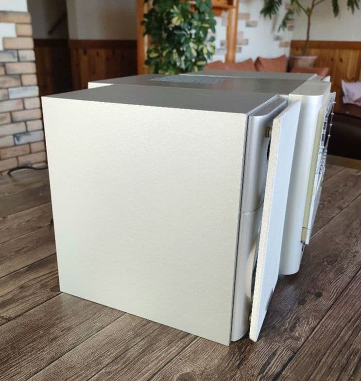 美品　KENWOOD NDL100 CD/MD/USB ミニコンポ 　ホワイト