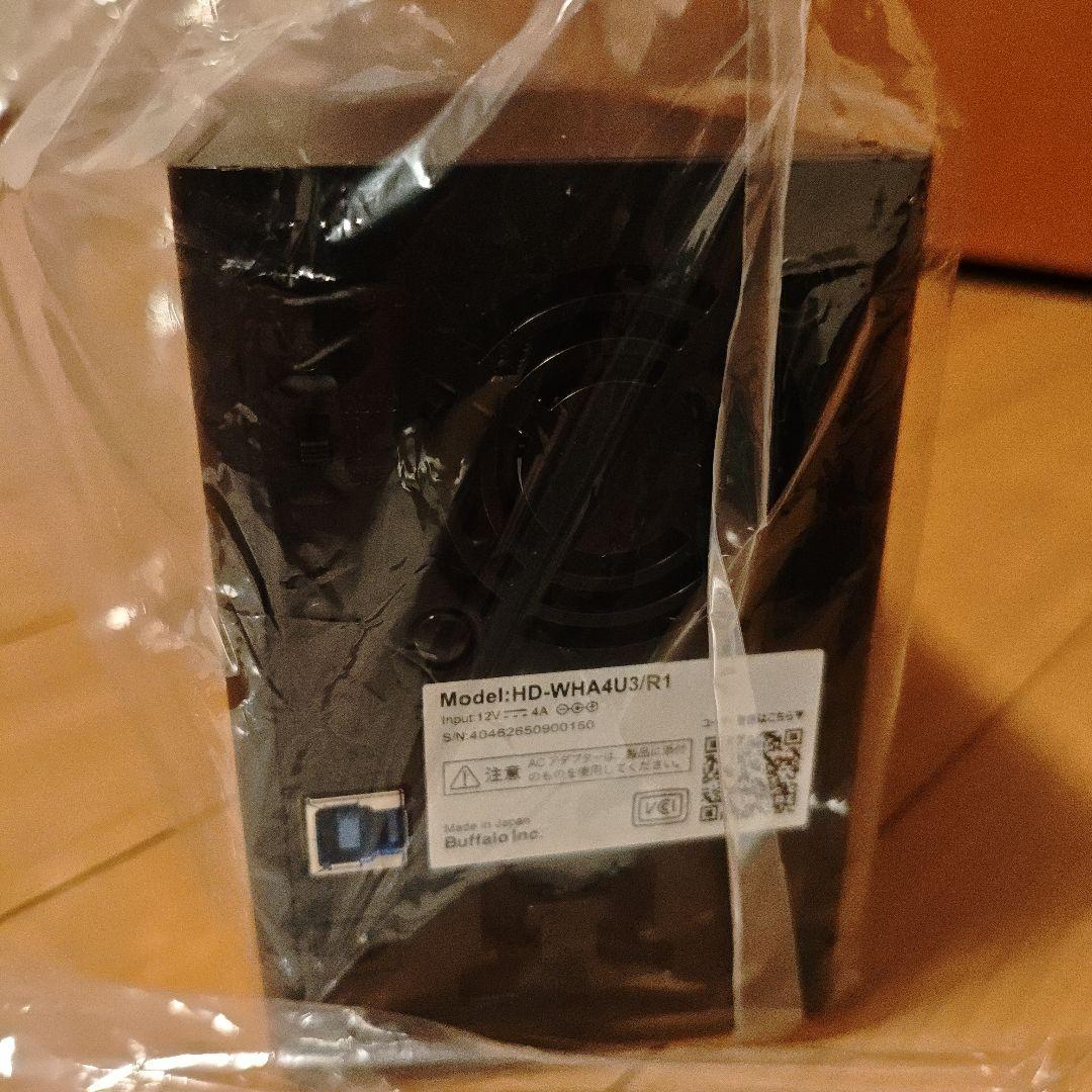 外付けハードディスク・ドライブ BUFFALO 4TB HD-WHA4U3/R1