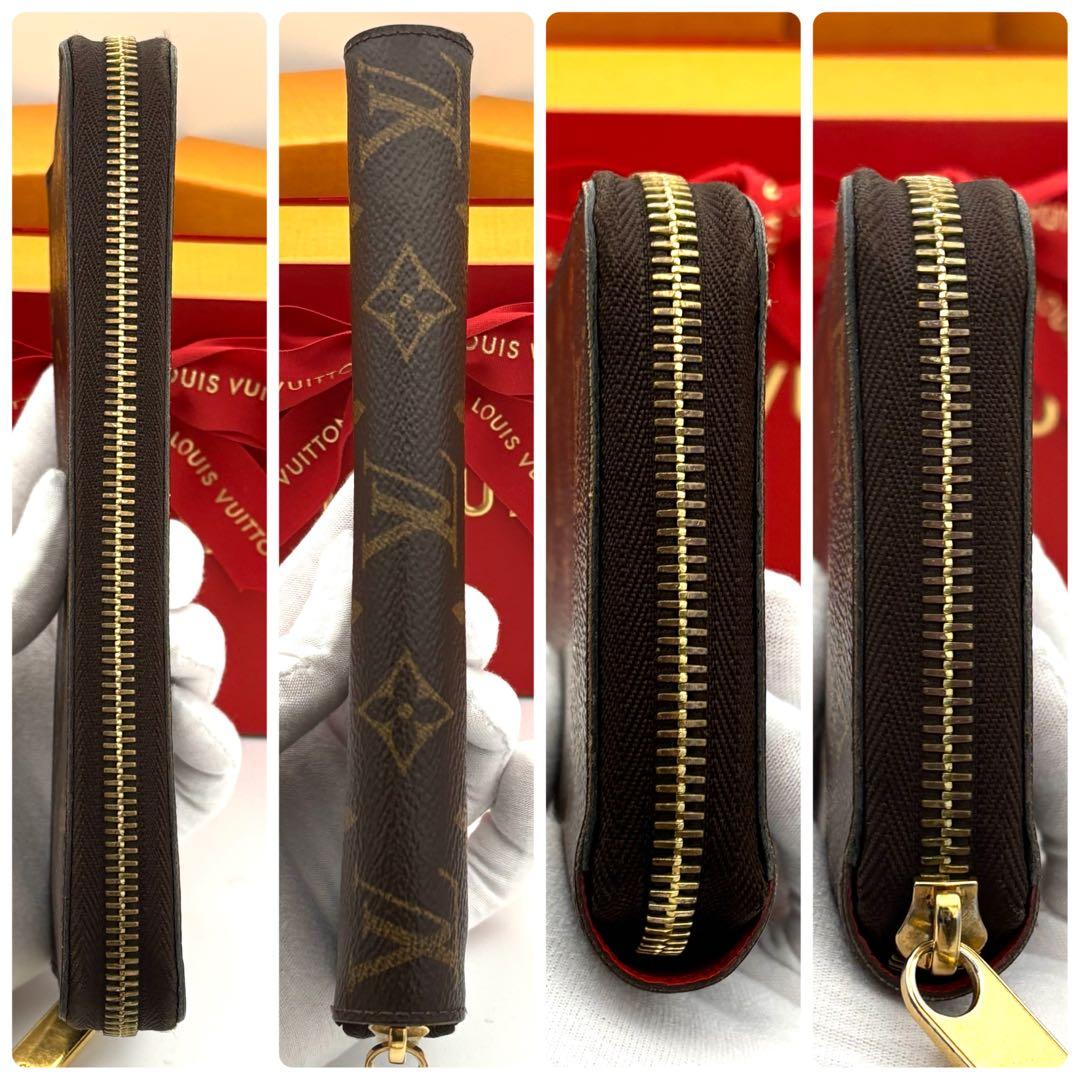 ⭐️IC搭載極美品⭐️ルイヴィトン モノグラム コクリコ 長財布 ジッピーウォレット