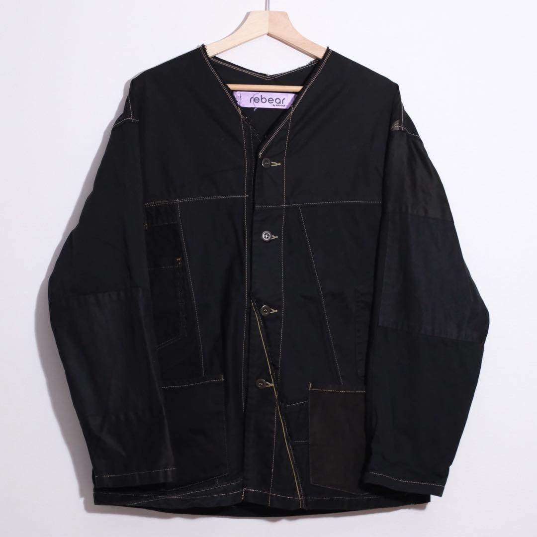 m*y様 Rebear by Johnbull パッチワークジャケット 黒染め別