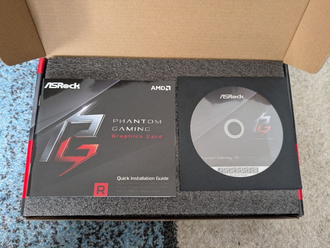 グラフィックボード・グラボ・ビデオカード Asrock Phantom Gaming D Radeon RX570 4G