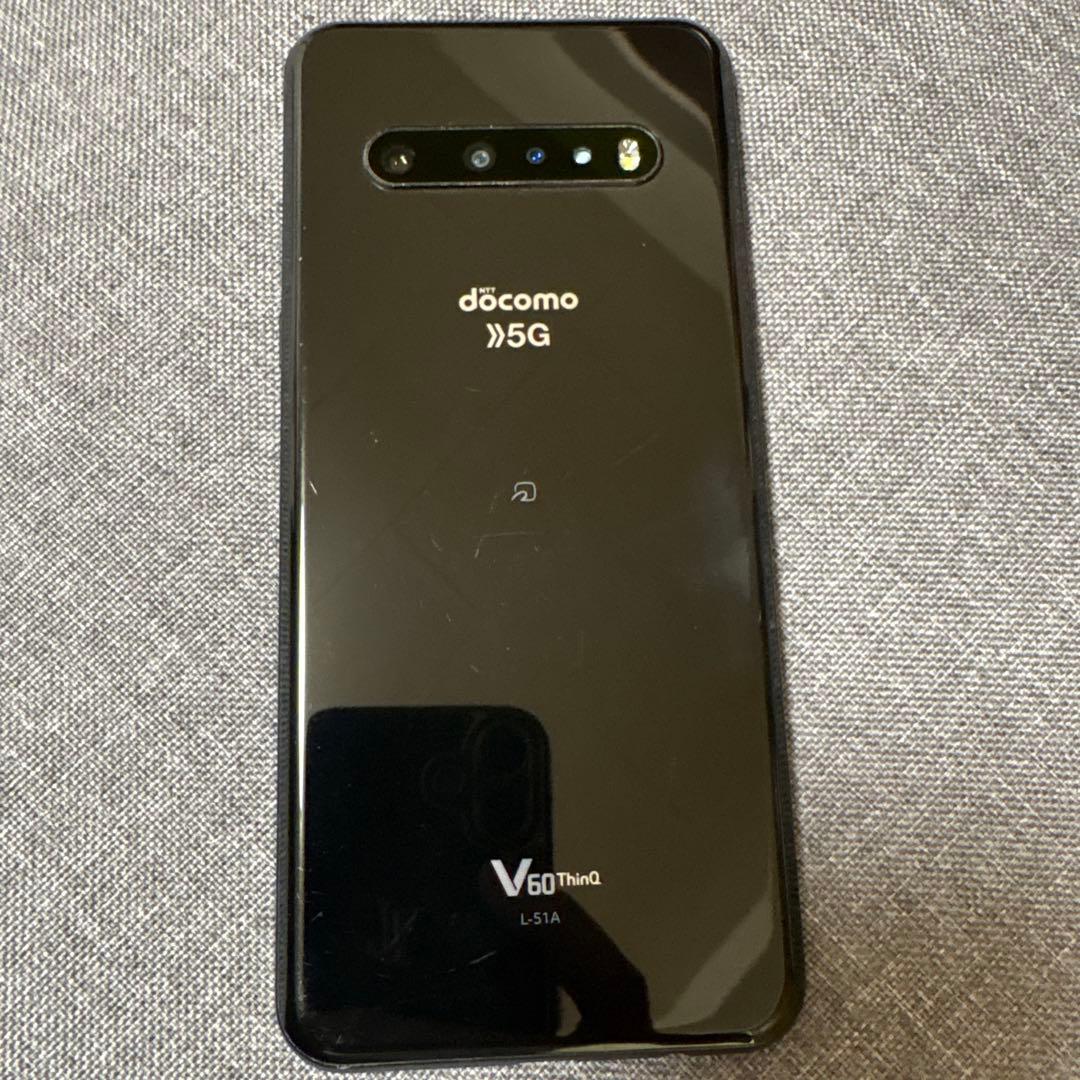 docomo LG V60 ThinQ 5G ブラック