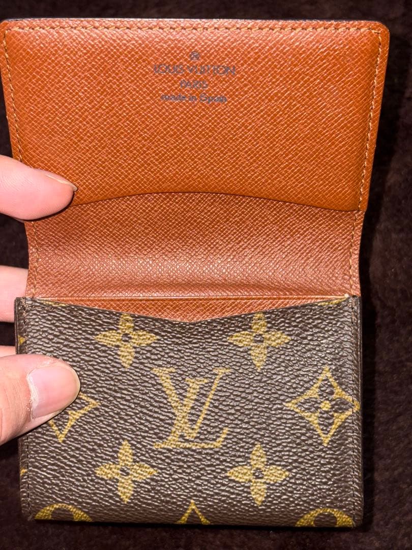 z*7様 美品　LOUIS VUITTON 名刺入れ モノグラム