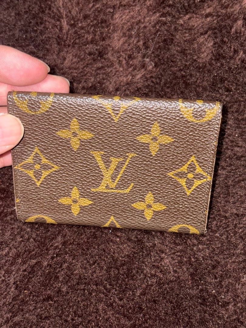 z*7様 美品　LOUIS VUITTON 名刺入れ モノグラム