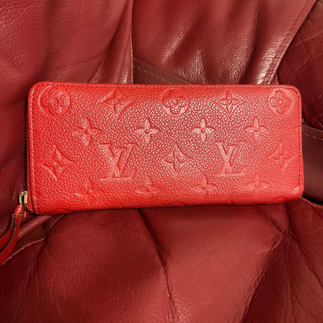 極美品！ルイヴィトン アンプラント ポルトフォイユ クレマンス