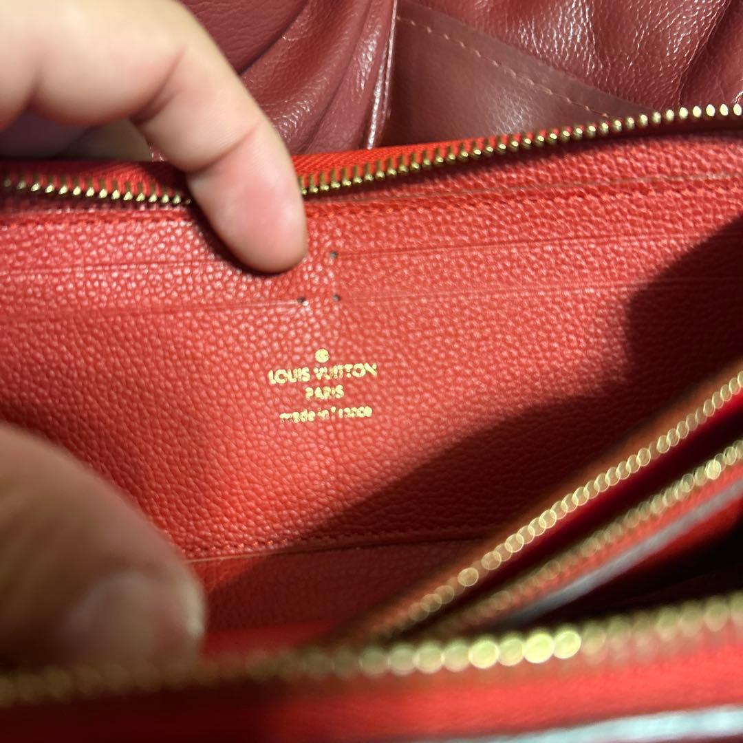 極美品！ルイヴィトン アンプラント ポルトフォイユ クレマンス